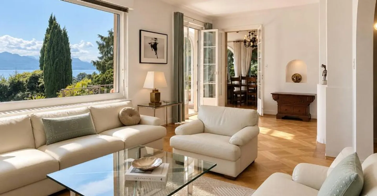 Villa de style Toscan au cœur de Pully - Foto 3 di 11
