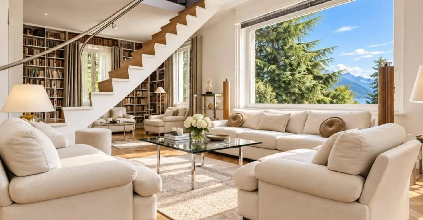 Villa de style Toscan au cœur de Pully - Foto 4 di 11
