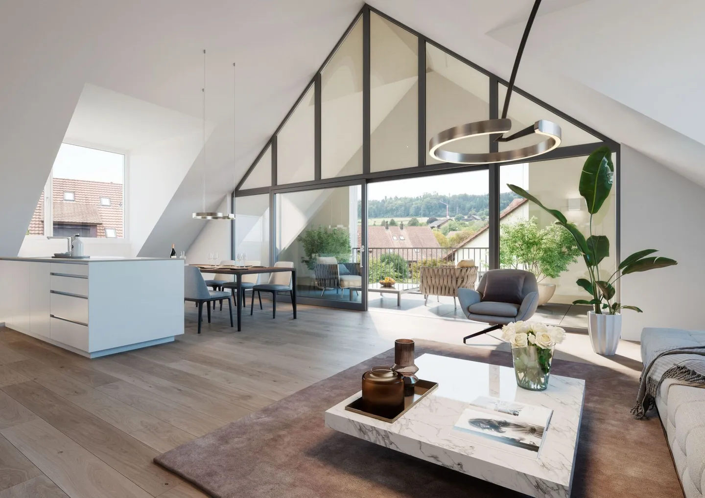 Nuovo progetto di costruzione "centodue" Freienwil - Vivere attraente nel centro del villaggio - Foto 7 di 10