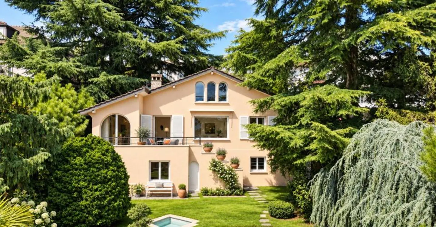 Villa de style Toscan au cœur de Pully - Foto 9 di 11