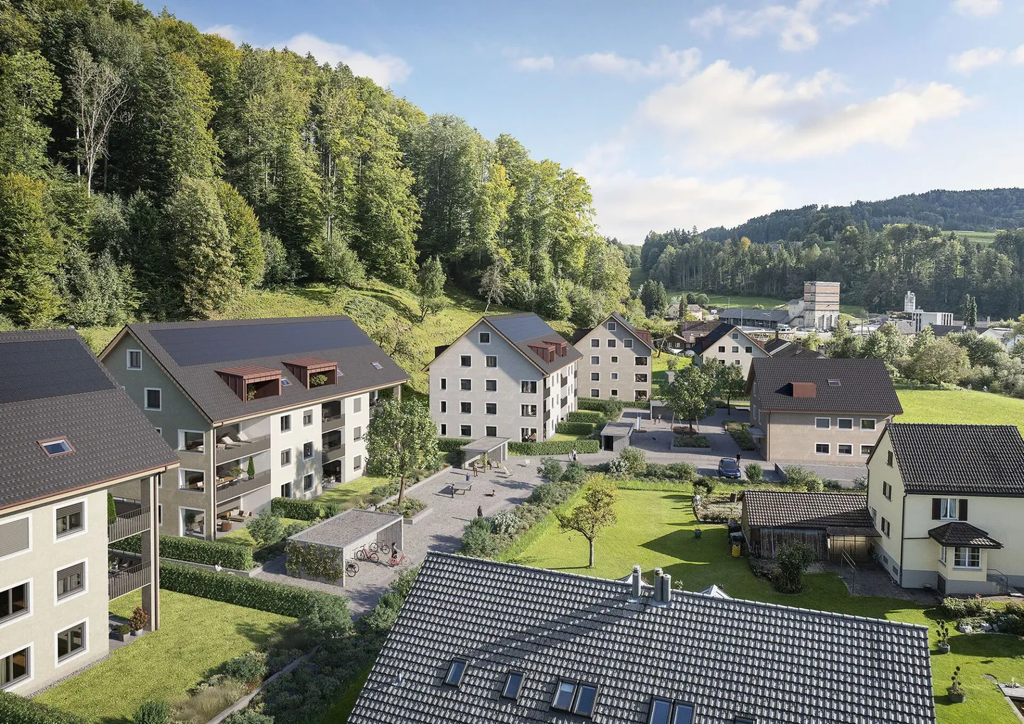 Moderne Wohnungen in der Natur - Foto 3 von 9