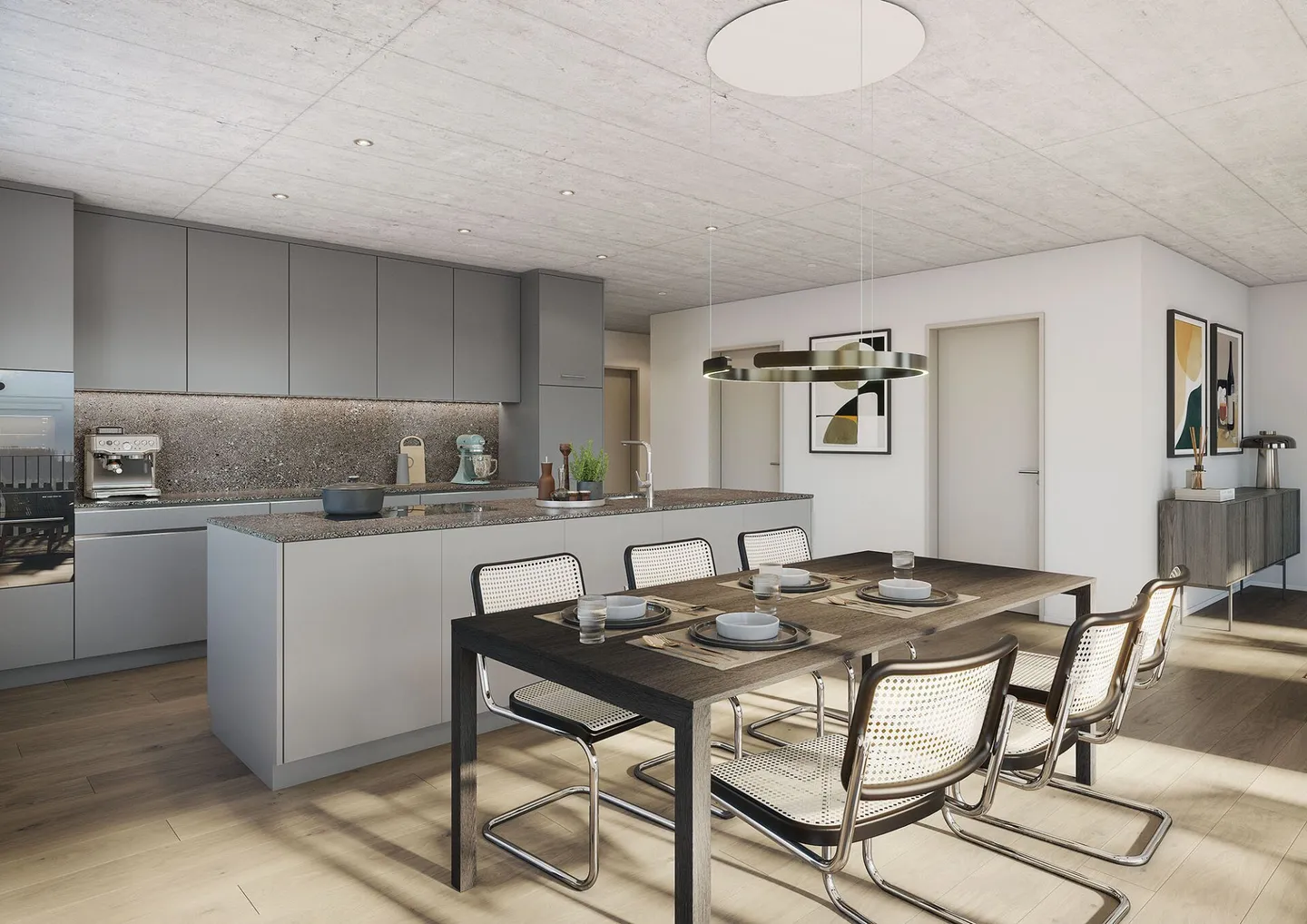 Moderne Wohnungen in der Natur - Foto 1 von 9