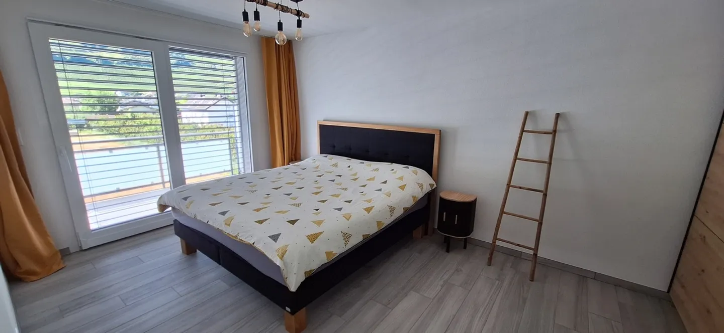 Moderne 2.5 pièces  appartement avec parking privatif, Saxon - Photo 5 sur 8