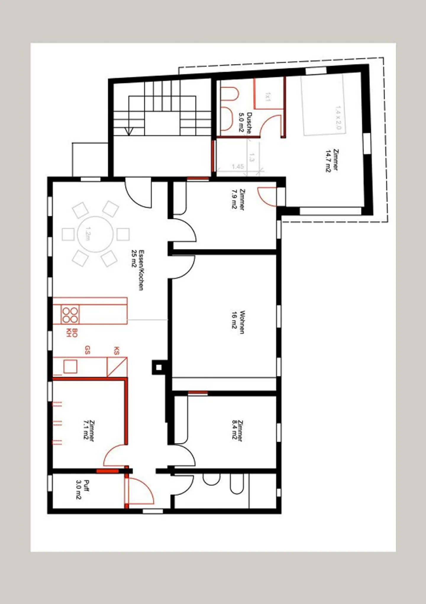 Old building apartment in the heart of Schwyz - Photo 11 of 11