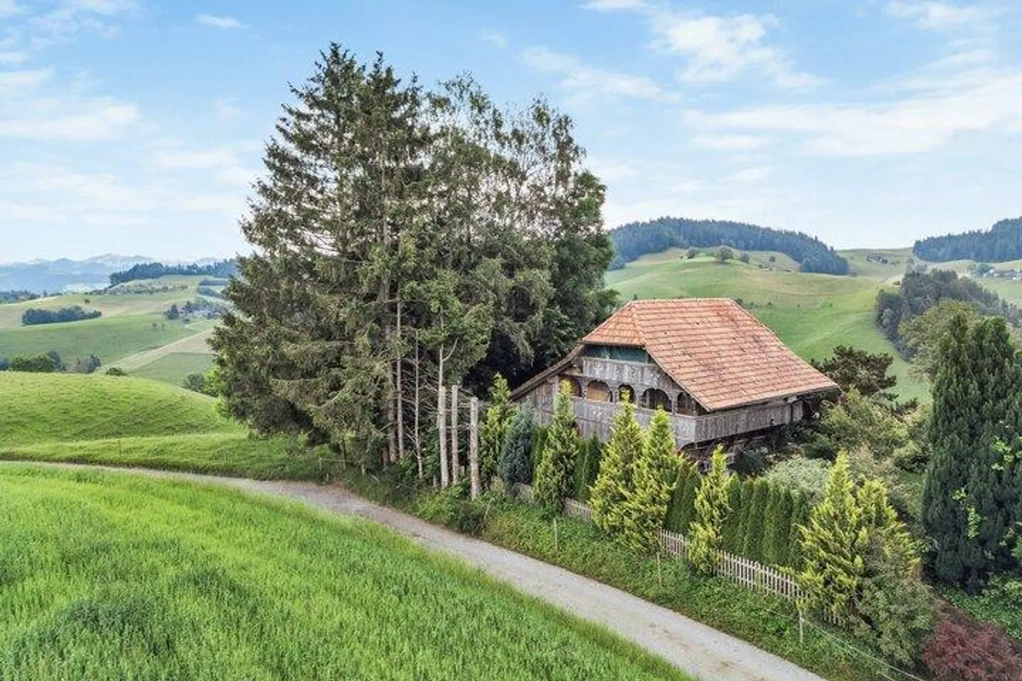 SAGENUMWOBENES STÖCKLI VON 1780 - Photo 1 of 7