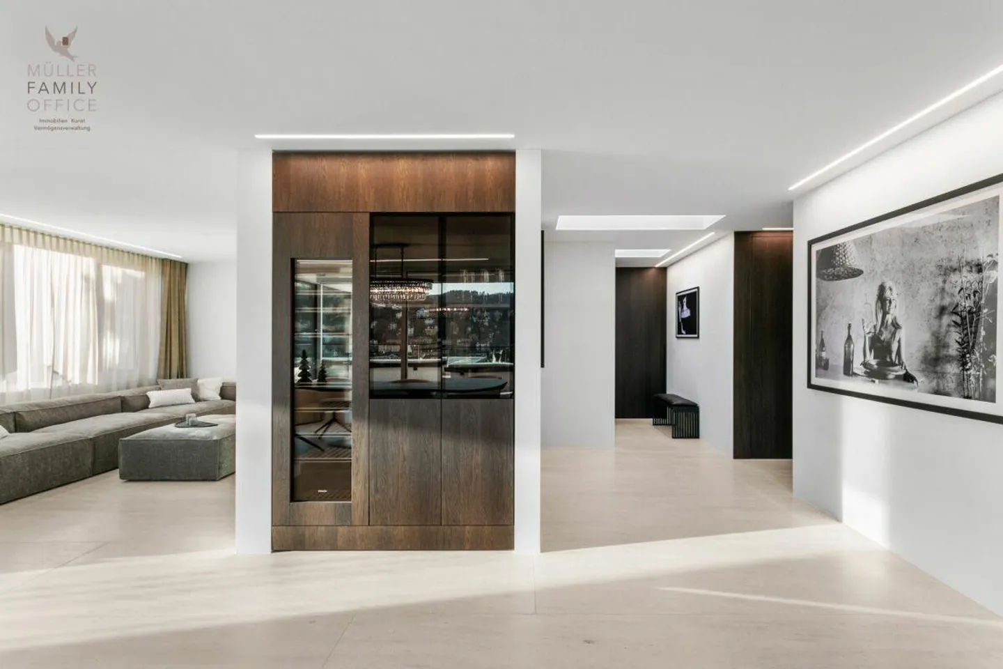 The Rosenberg Penthouse - an architectural luxury unique above the rooftops of St. Gallen - Photo 11 of 13