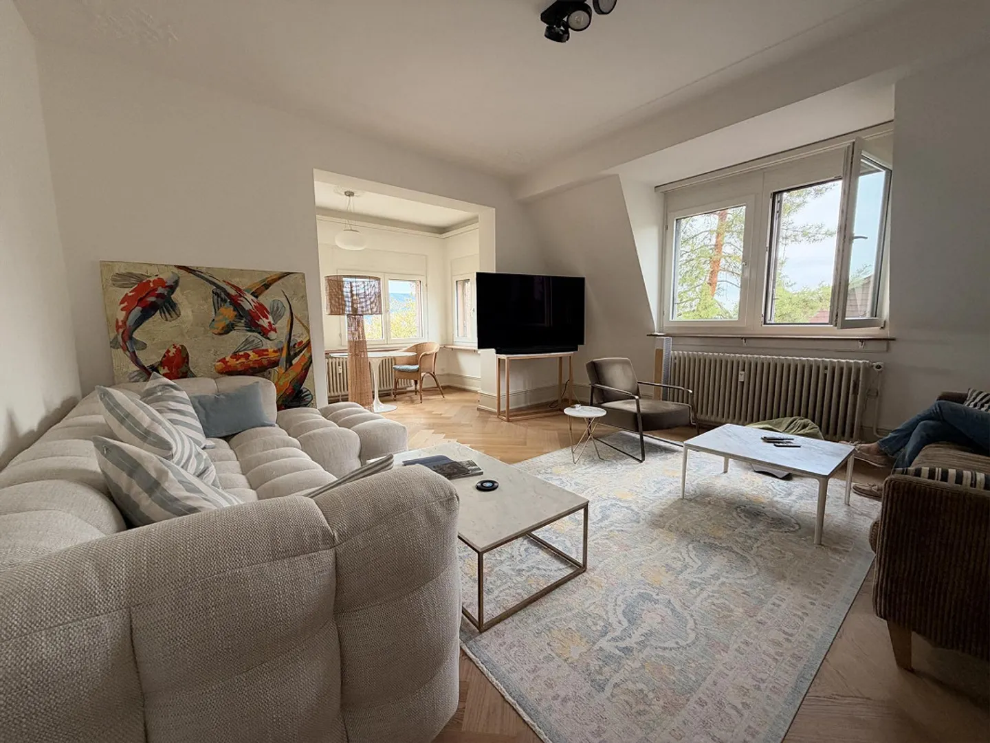 Charmante Wohnung mit Seesicht - Foto 3 von 7