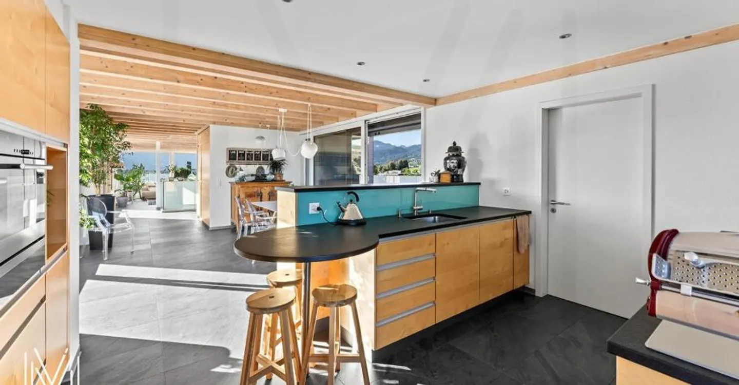 Attico eccezionale di 7,5 stanze in duplex - Tra cielo e terra? Vista panoramica a 360° nel cuore di Bulle - Foto 7 di 12