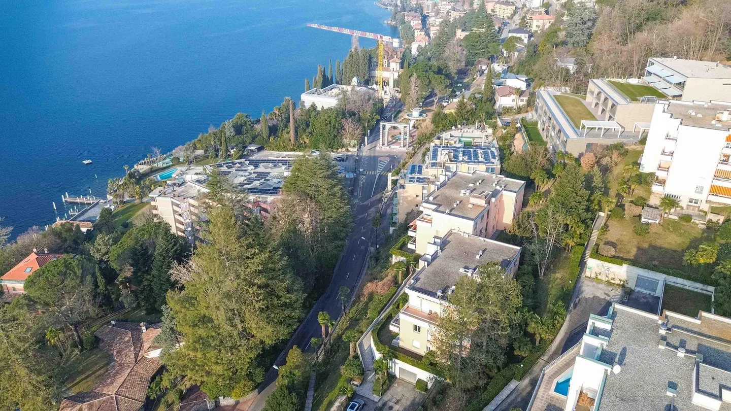 «1.5 locali con vista sul lago e sulle montagne a Bissone» - Foto 5 di 5