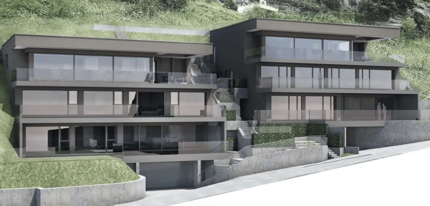 Luxurious 3.5-room terrace apartment with the best lake & mountain view - Photo 1 of 9