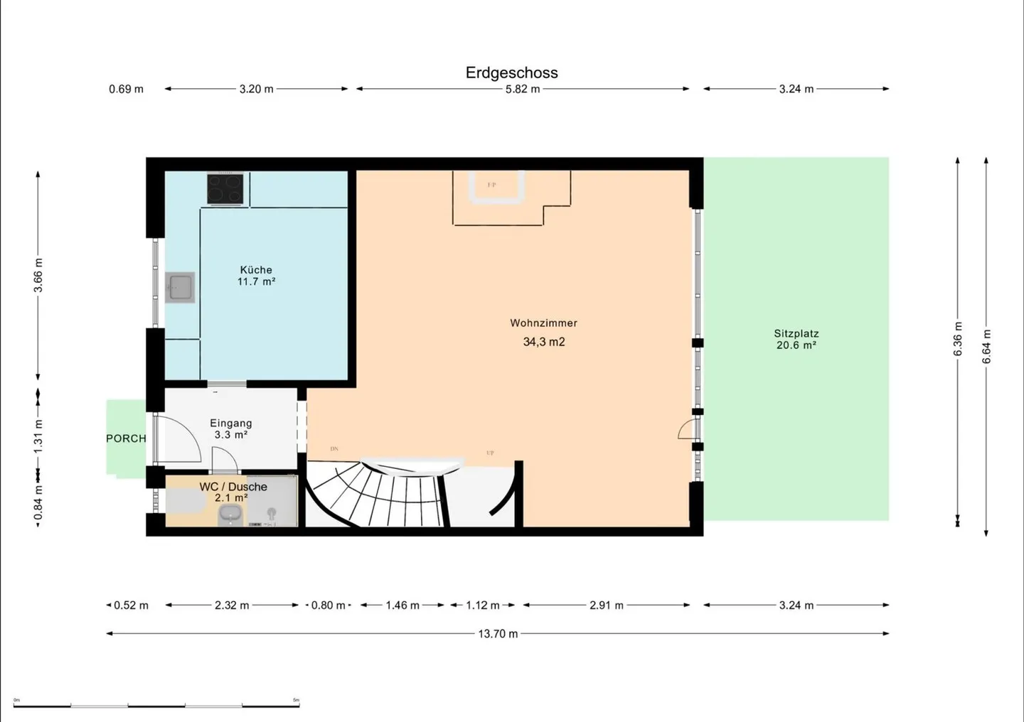 Charming Middle House, Quietly Located with Breathtaking View! - Photo 11 of 13