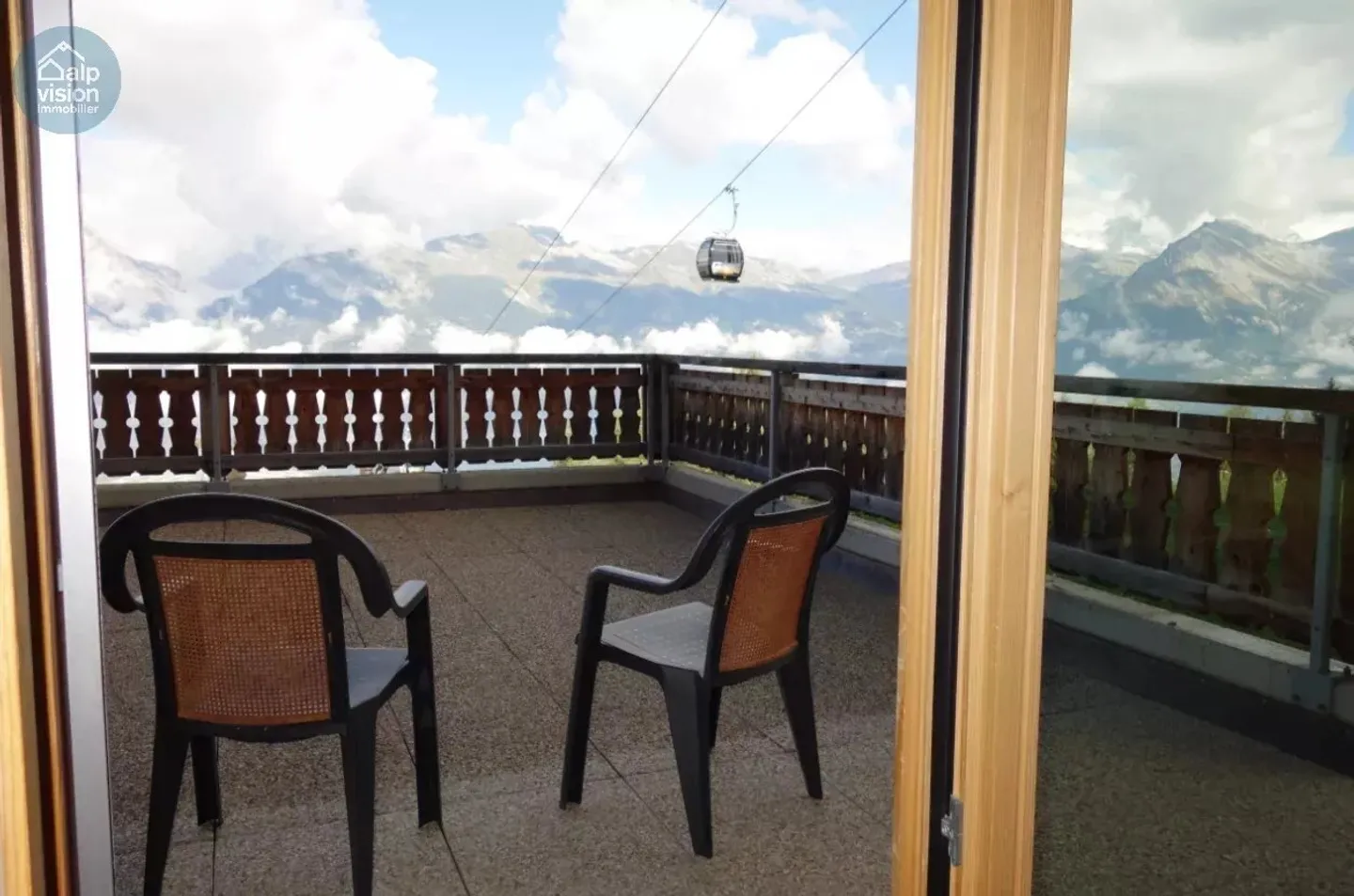 Charmante Wohnung in Veysonnaz - Foto 10 von 12