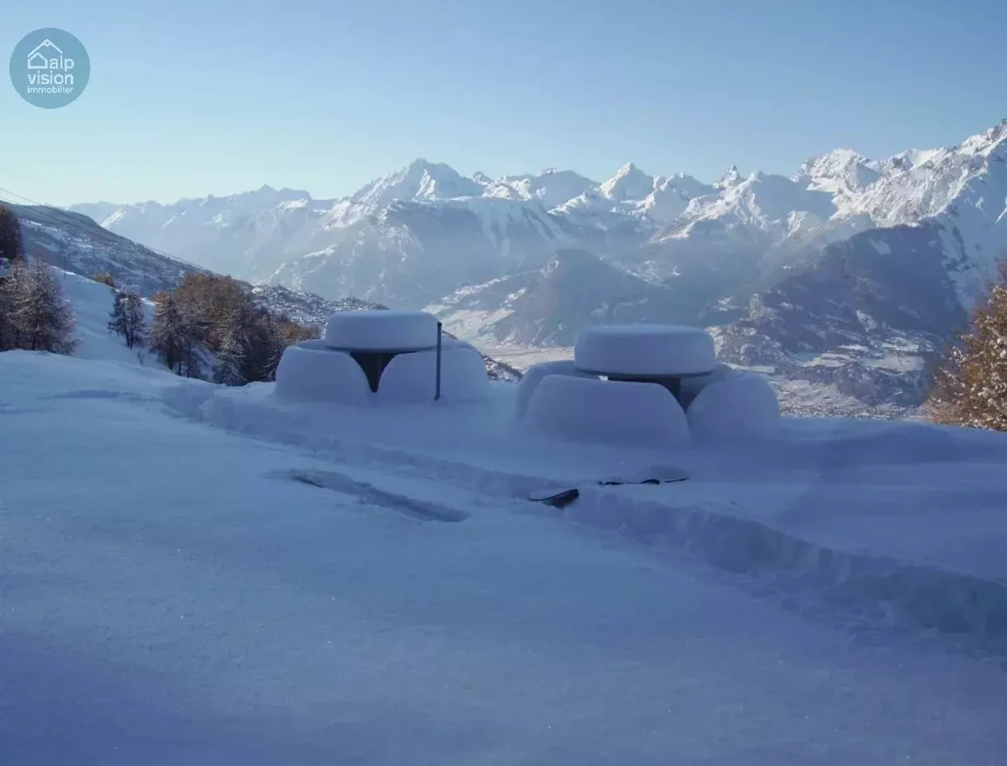 Charmante Wohnung in Veysonnaz - Foto 11 von 12