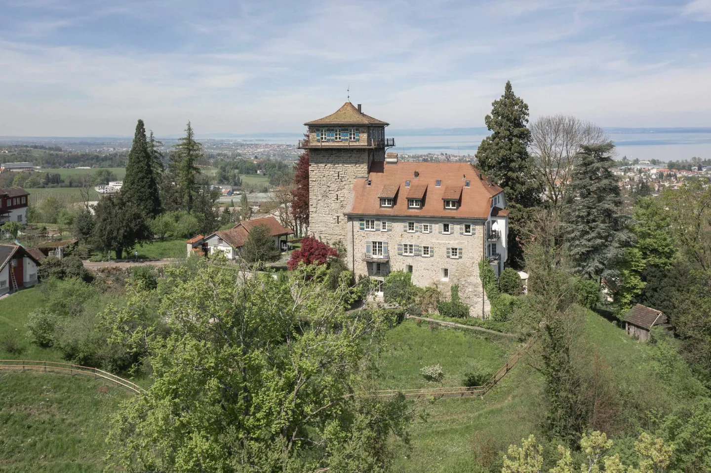 Vivere unico in un edificio storico (Castello di Sulzberg) in una posizione idilliaca - Foto 7 di 8