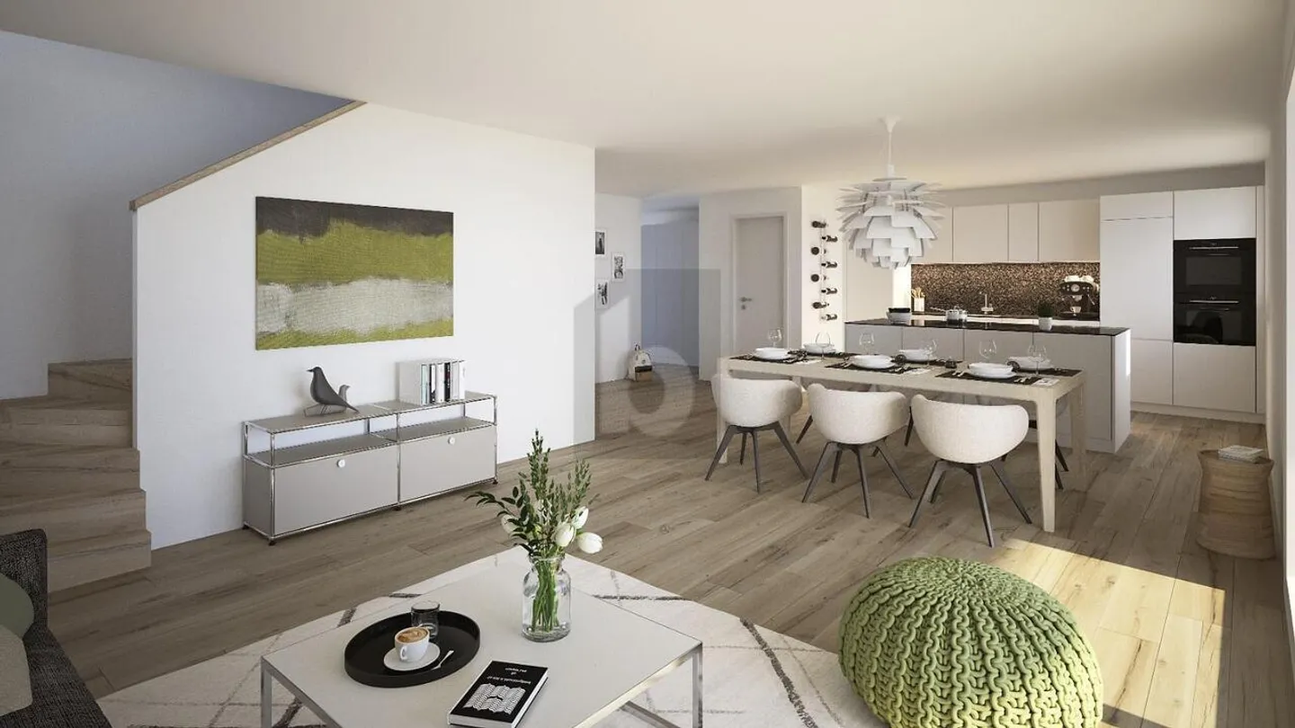 Moderner ökologischer Duplex - Foto 2 von 3