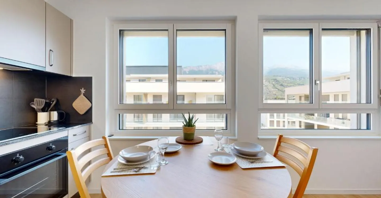 Charming Furnished Studio in Sion - Photo 6 of 12