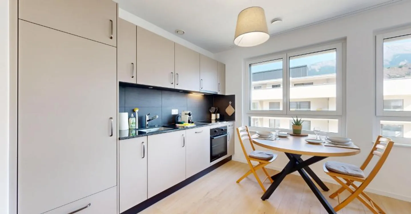 Charming Furnished Studio in Sion - Photo 7 of 12