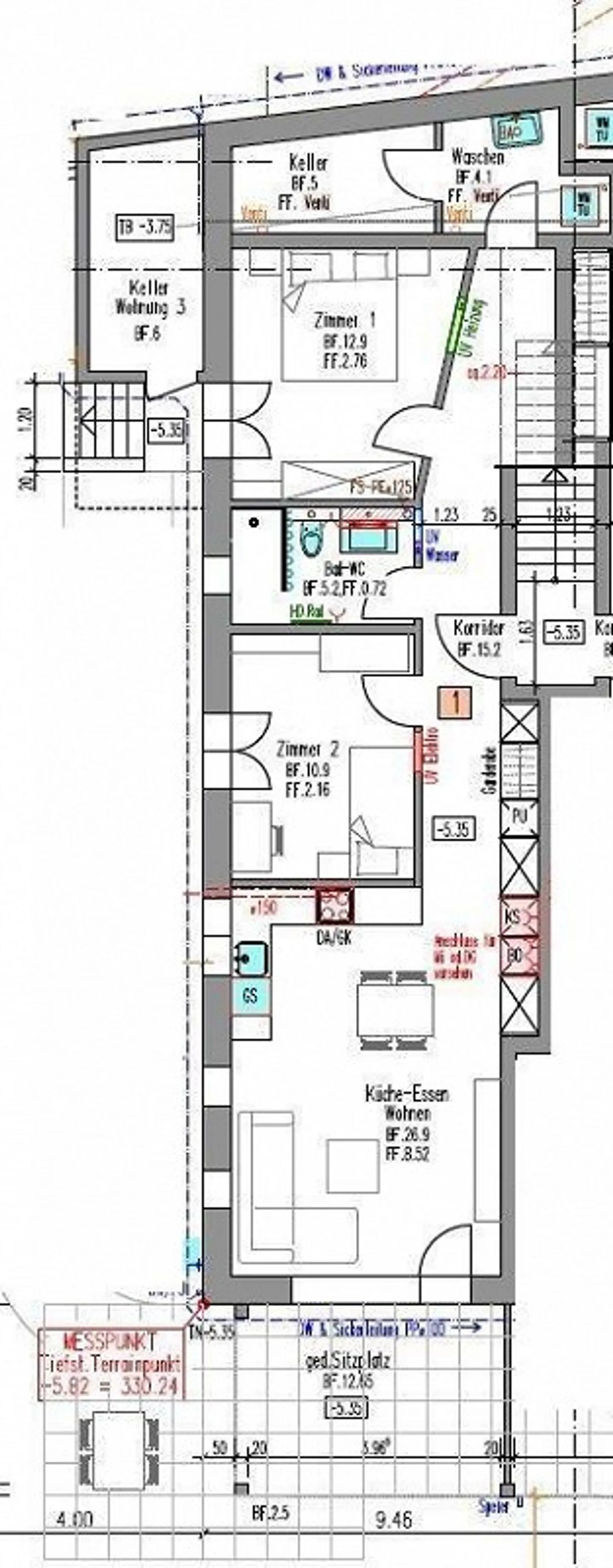 Appartamento luminoso e spazioso di 3½ locali in una posizione tranquilla - Foto 2 di 2