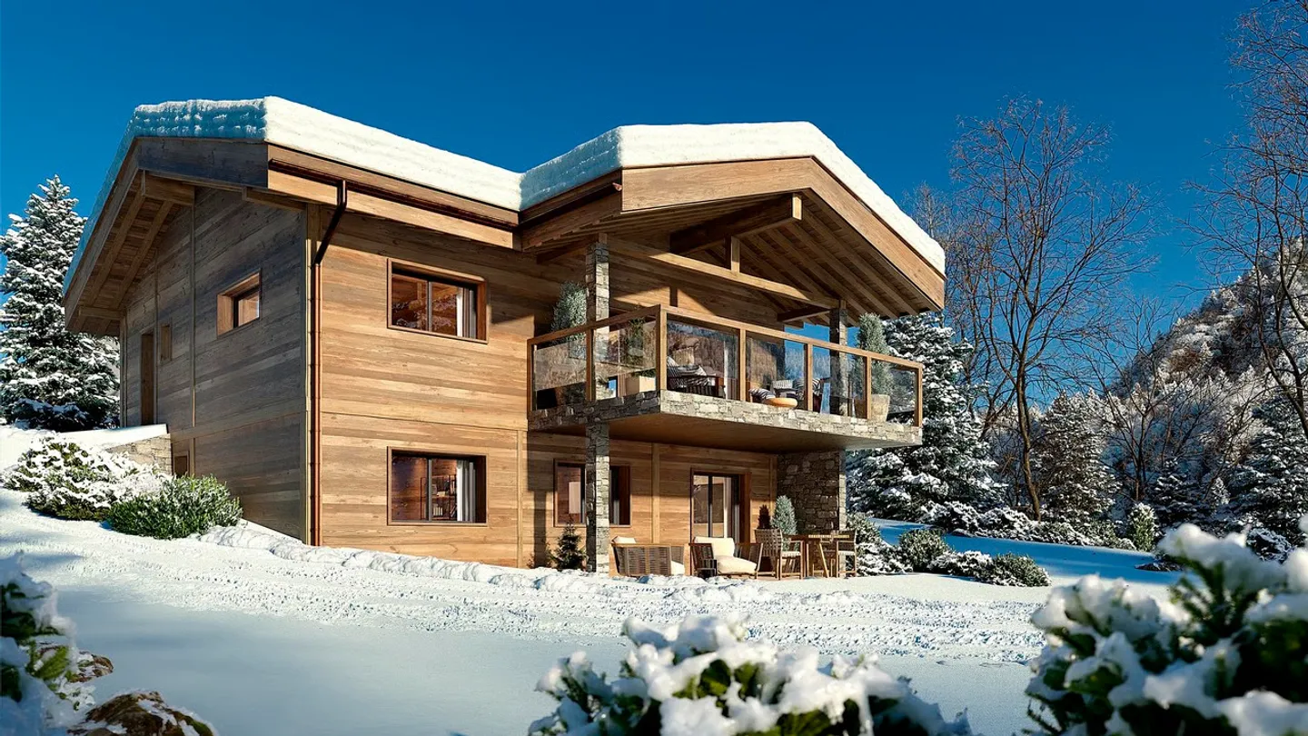 For Sale: Luxury Chalet 4.5 Rooms in Salvan - Photo 1 of 5
