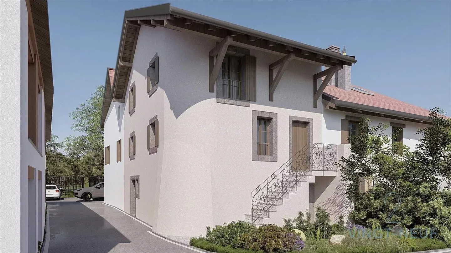 Ristrutturazione completa di una casa di villaggio a Perly - Foto 2 di 12
