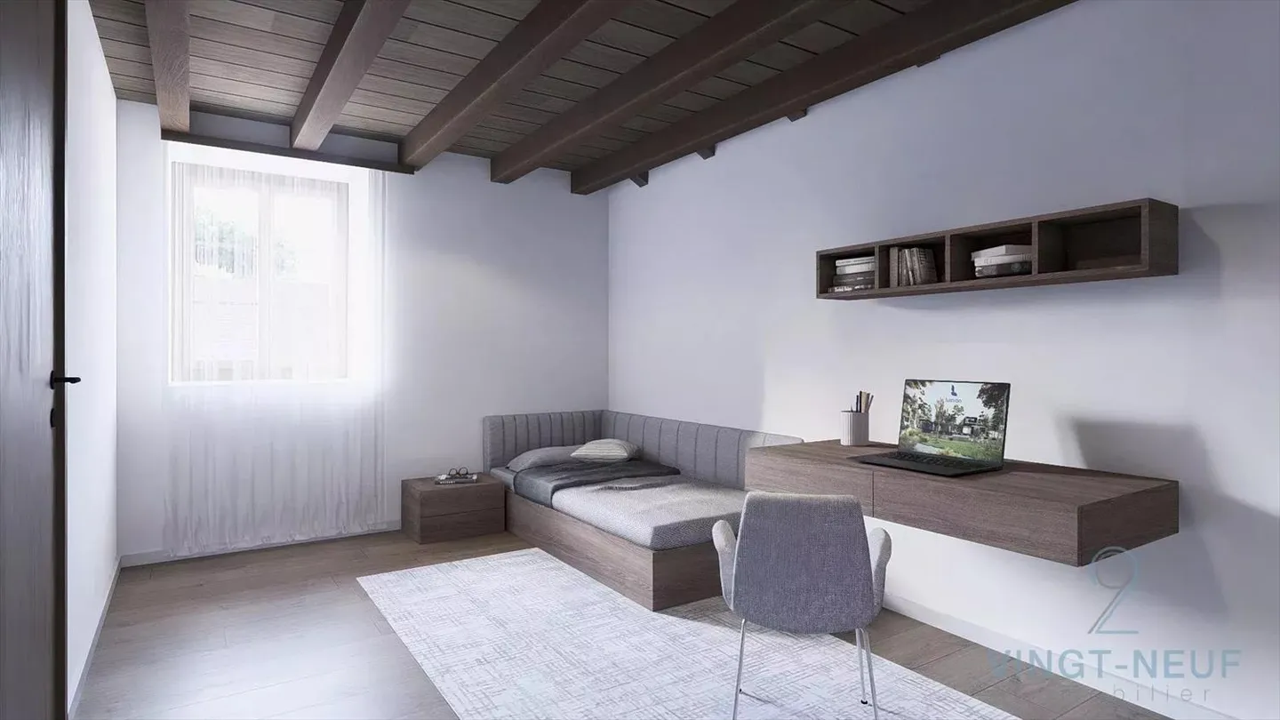 Ristrutturazione completa di una casa di villaggio a Perly - Foto 5 di 12