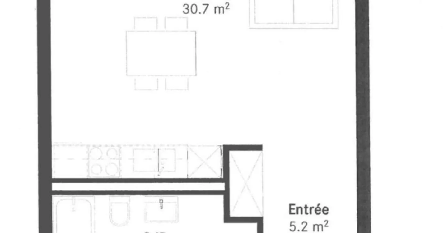 Studio contemporain Minergie au cœur du quartier OASSIS - Photo 5 sur 6