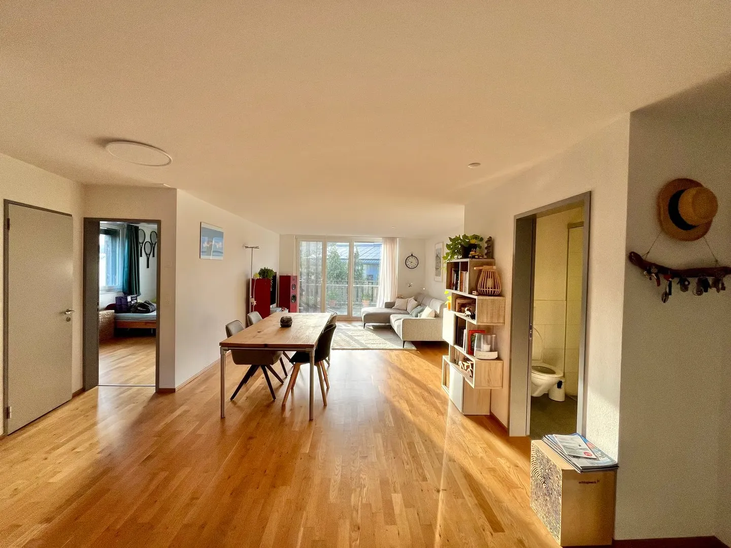 Bright 4-room apartment with balcony in a quiet location - Wiesendangen - Photo 6 of 15