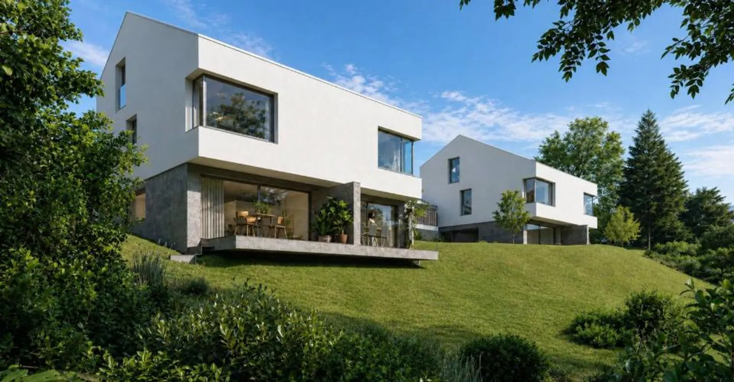 NEUF : Villa contemporaine dans un écrin de verdure - Photo 8 of 13