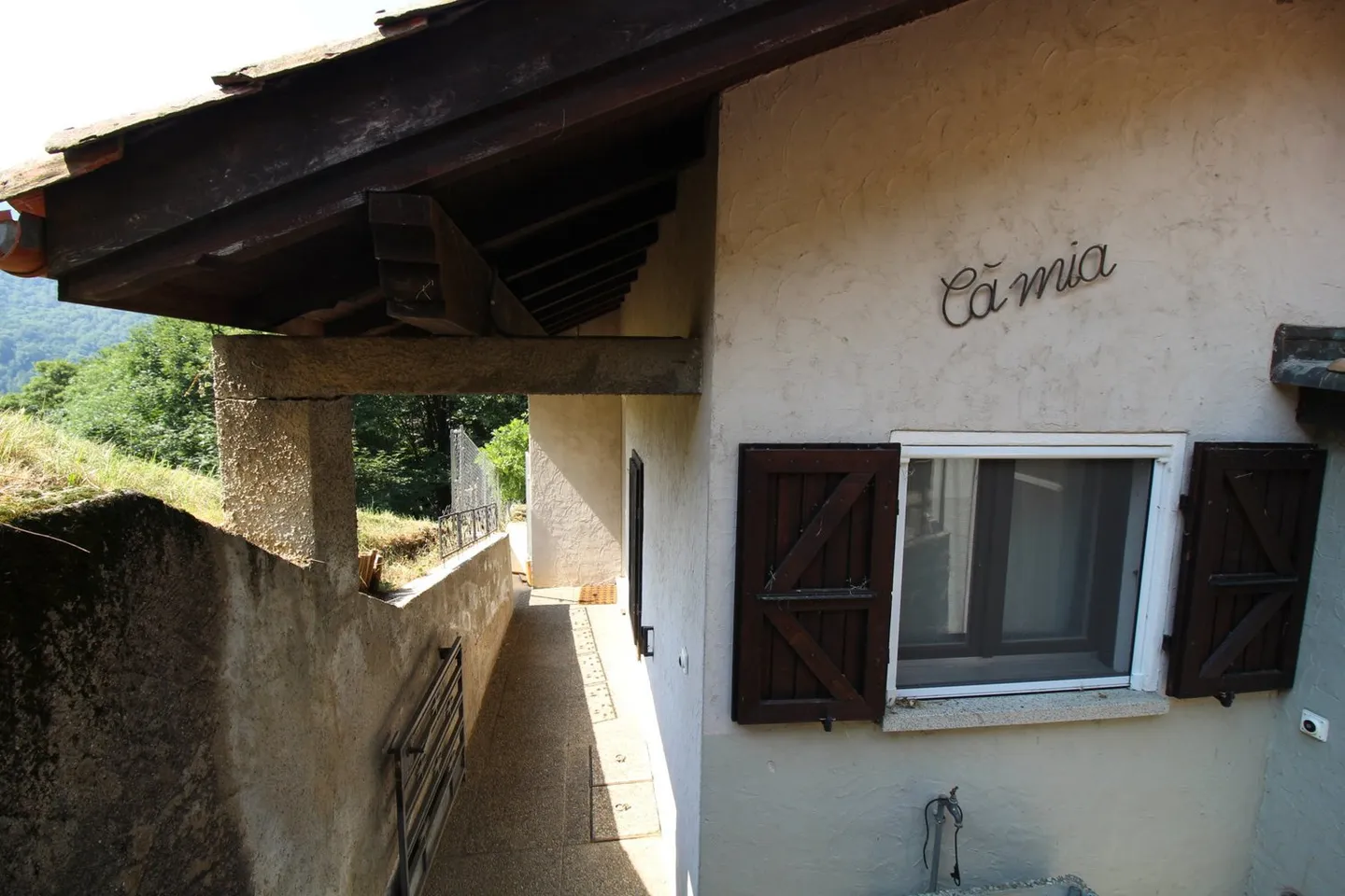 Casa in affitto nel verde a Signora (Valcolla) - Foto 2 di 11