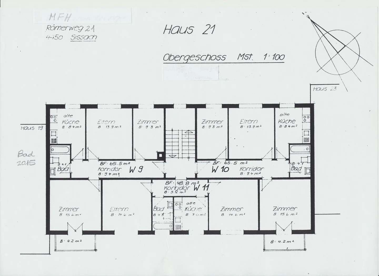Appartamento 3 stanze (1° piano a destra) - Foto 2 di 2