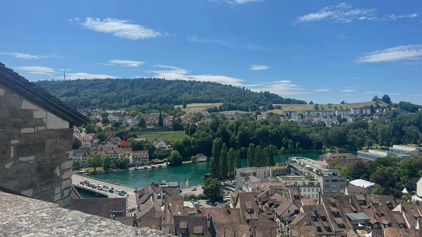 Appartamento mansardato 4 stanze Fischerhaus 15° secolo direttamente sul Reno - Foto 11 di 11