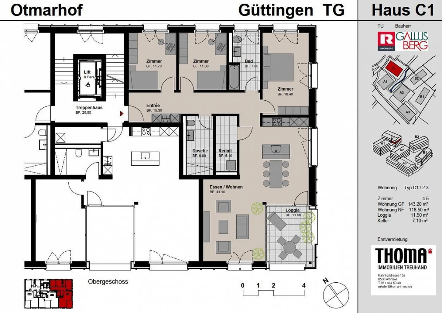 PRIMA OCCUPAZIONE - appartamento centrale di 4,5 stanze in standard di proprietà! - Foto 11 di 11