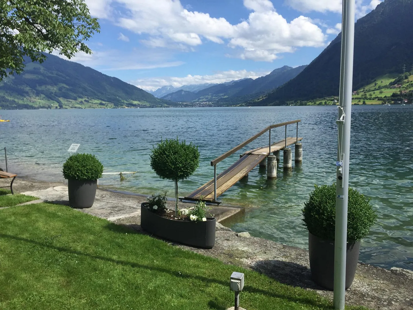 Gedeckter Bootsplatz mit Badeplatz - Foto 6 von 6