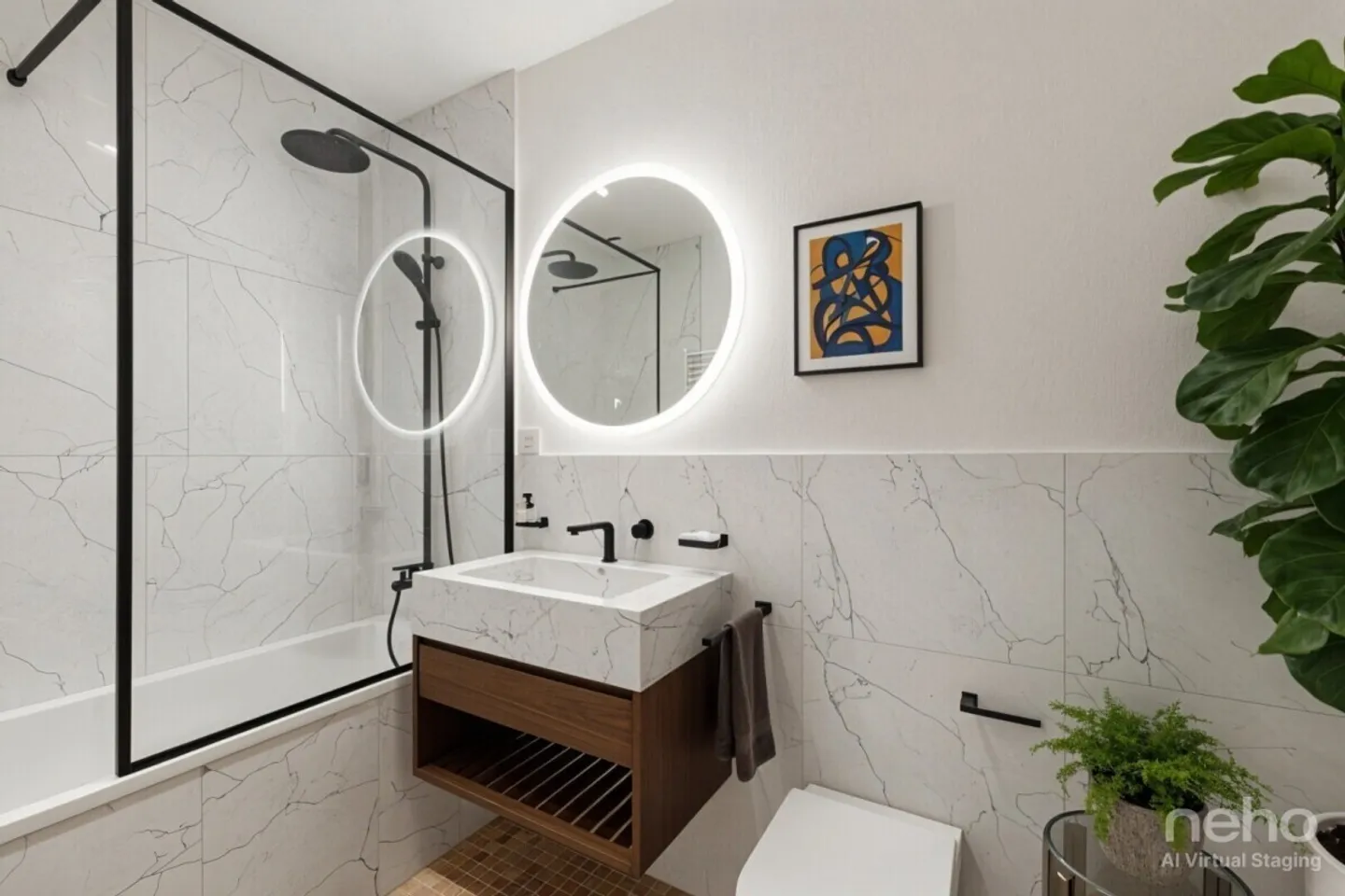 Penthouse? Panoramablick auf den See und die Alpen - Foto 10 von 10