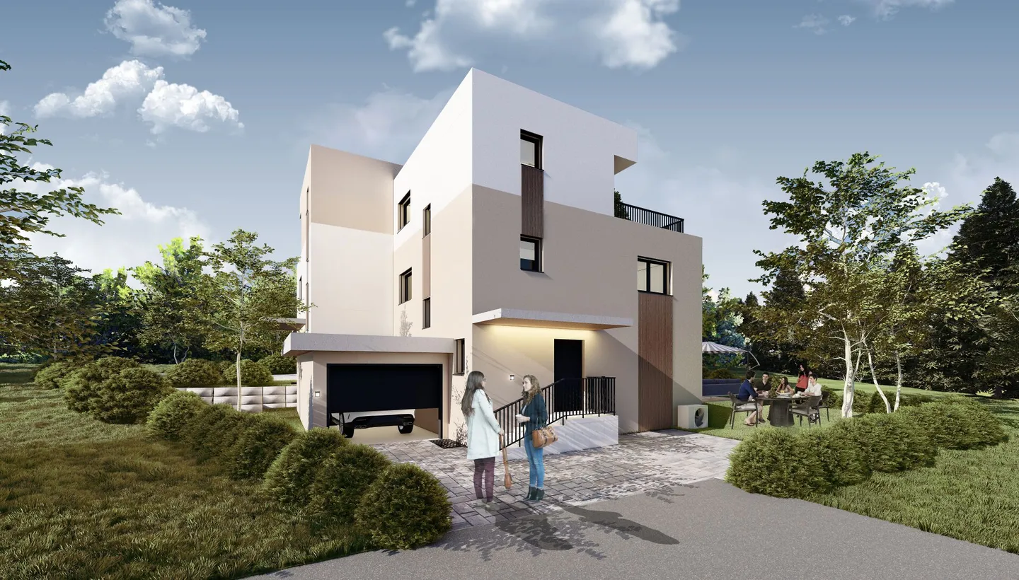 Modernes 5.5 Zimmer Doppeleinfamilienhaus an ruhiger Lage - Foto 1 von 7