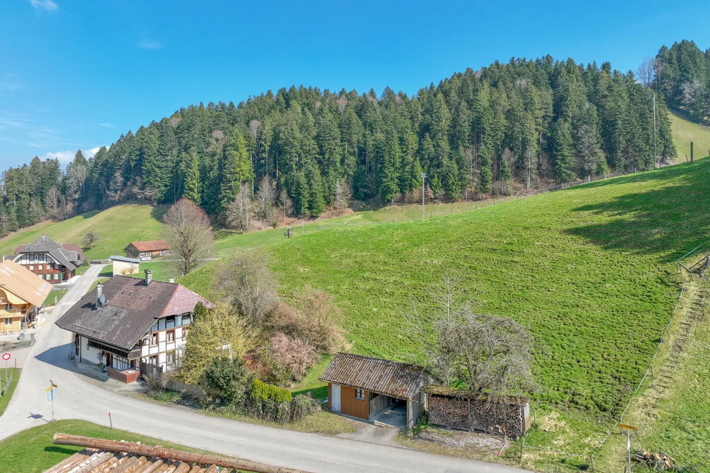 Casa, prato, bosco: tanto spazio per la vostra vita in campagna - Foto 2 di 12