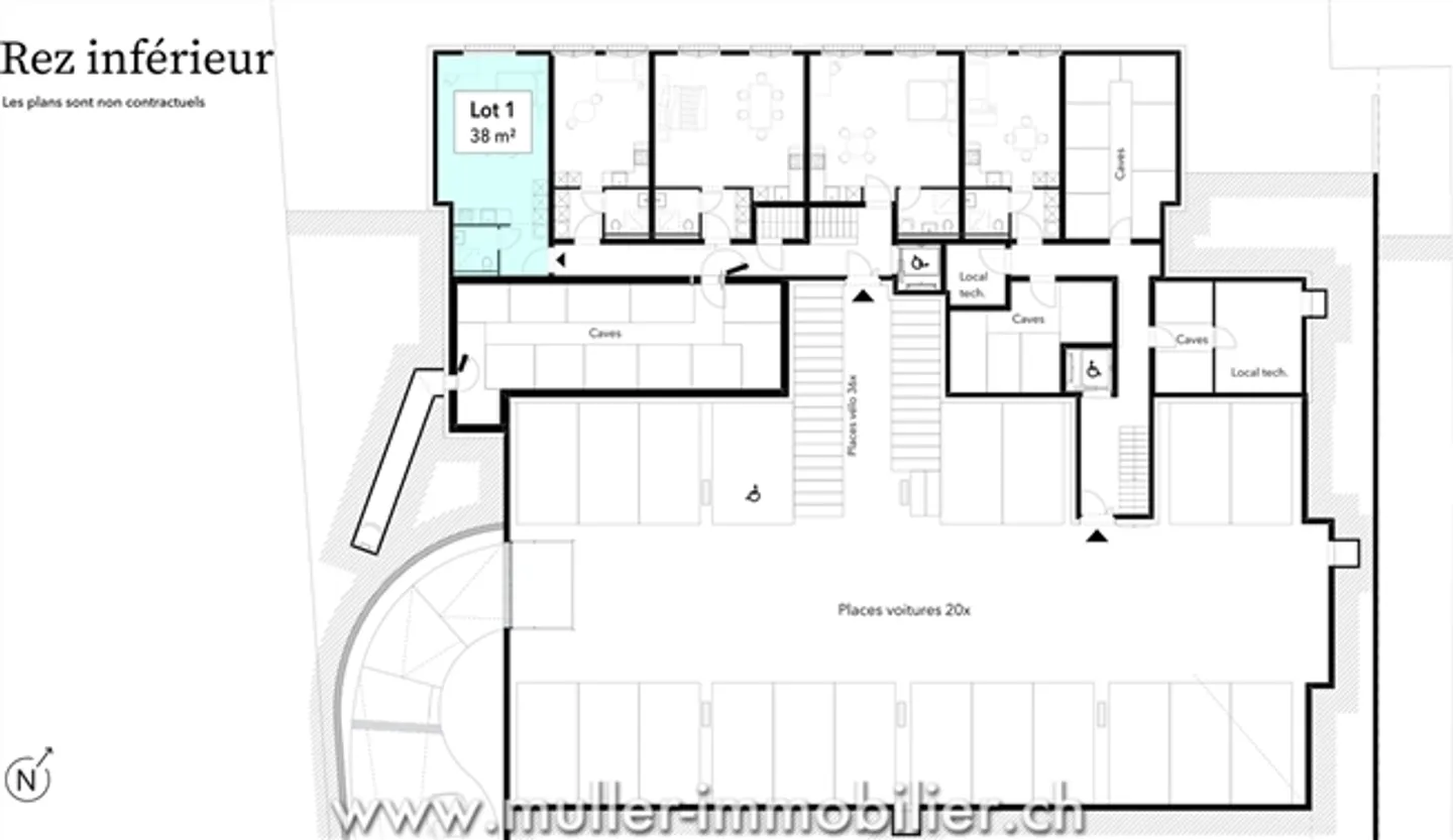 «Neues Studio von 38 m², Natur und Ruhe in Siviriez» - Foto 2 von 12
