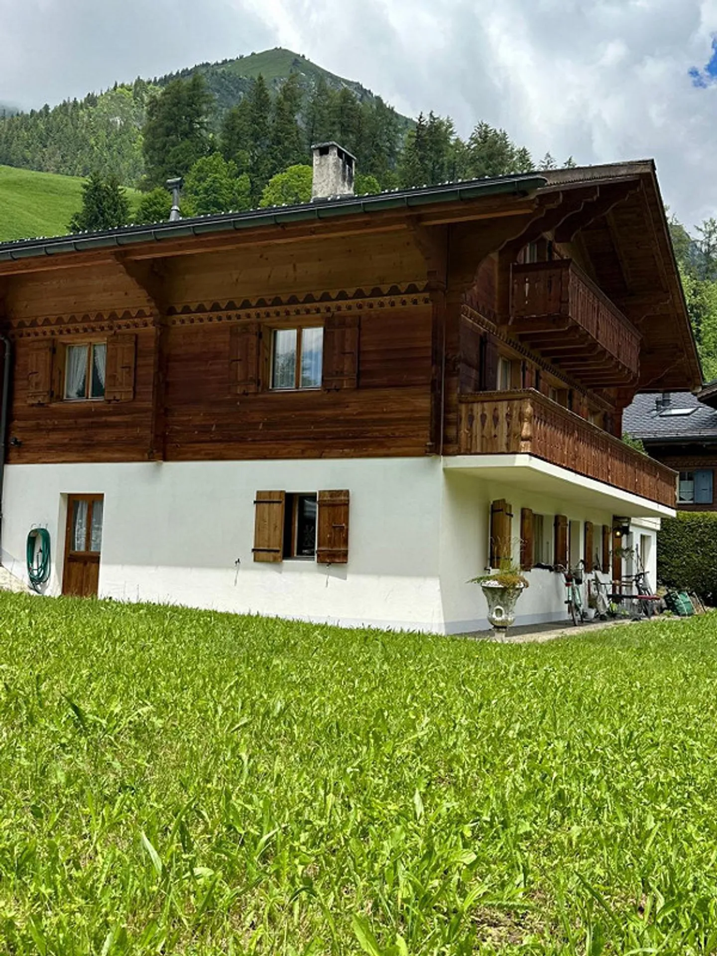 Charming Alpine Chalet with Garden - Photo 1 of 13