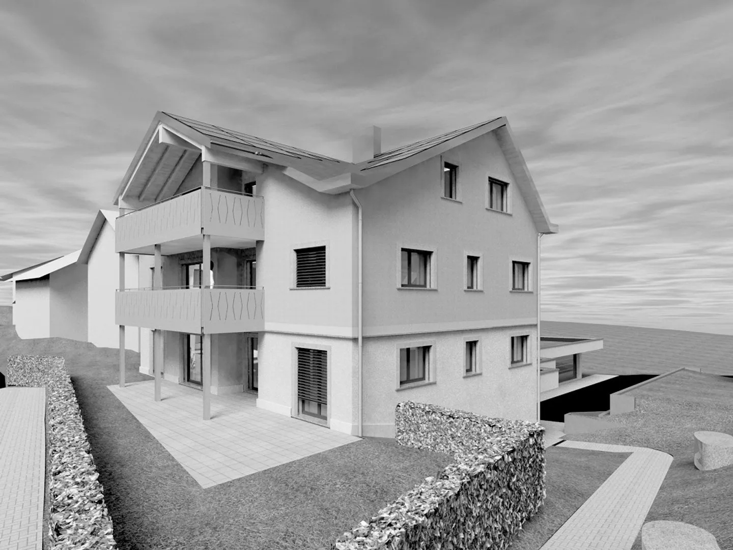 Appartement 5,5 pièces, 1er étage - Photo 2 sur 7