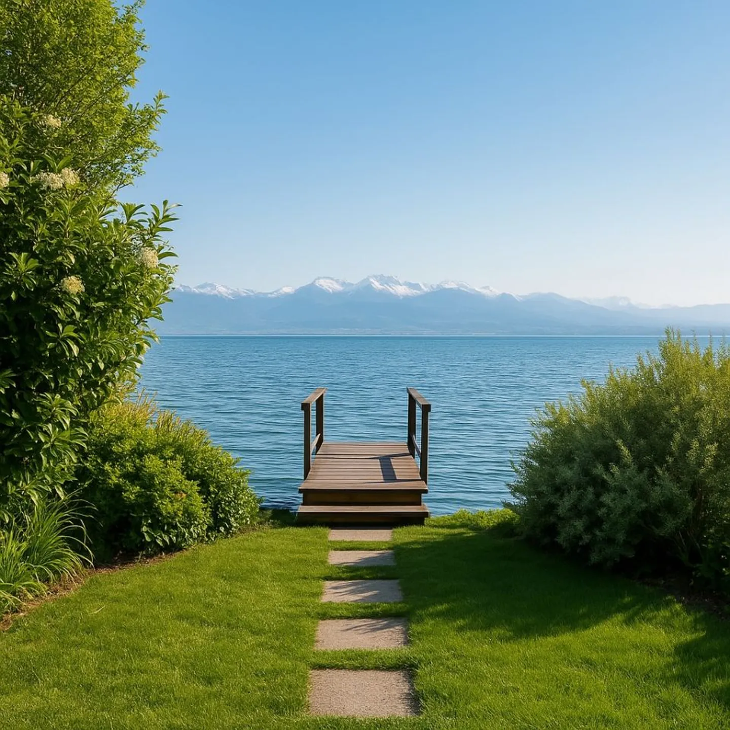Magnifique Villa directement au bord de l'eau / 4 chambres / jardin avec accès au lac et au quai - Photo 1 sur 1