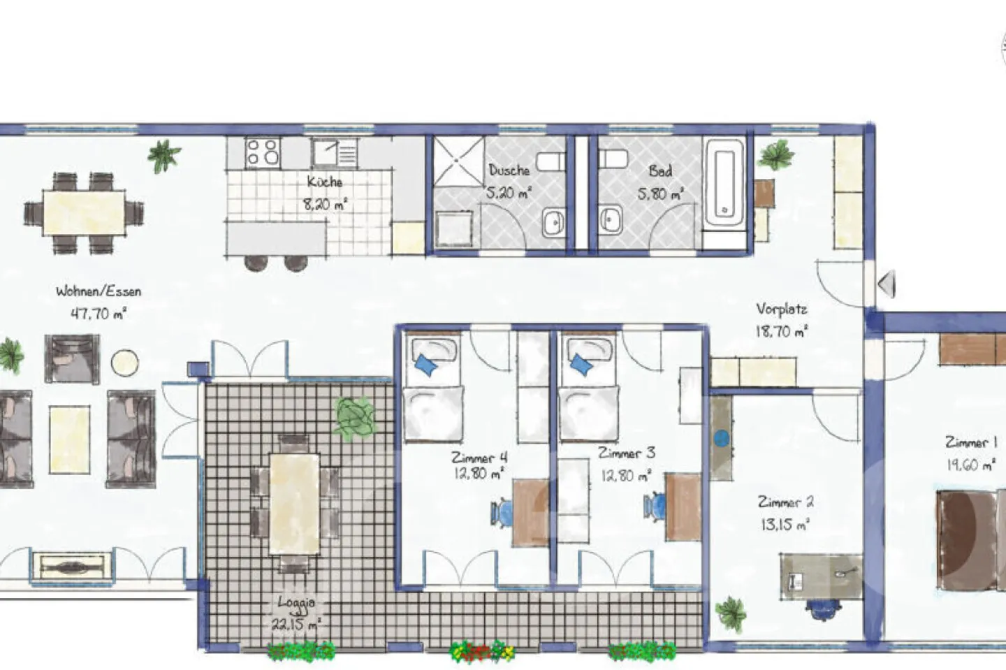Spazioso appartamento di 5.5 locali a Schlieren - Foto 11 di 12