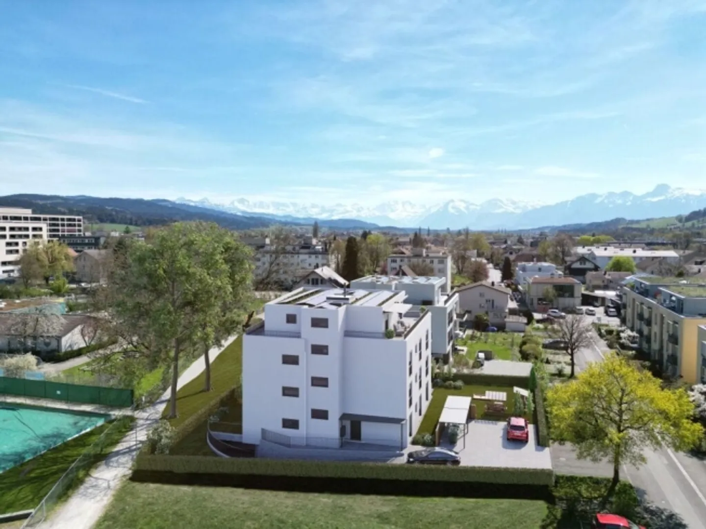 «3.5-Zimmer-Gartenwohnung mit Sitzplatz in Münsingen kaufen» - Foto 8 von 8