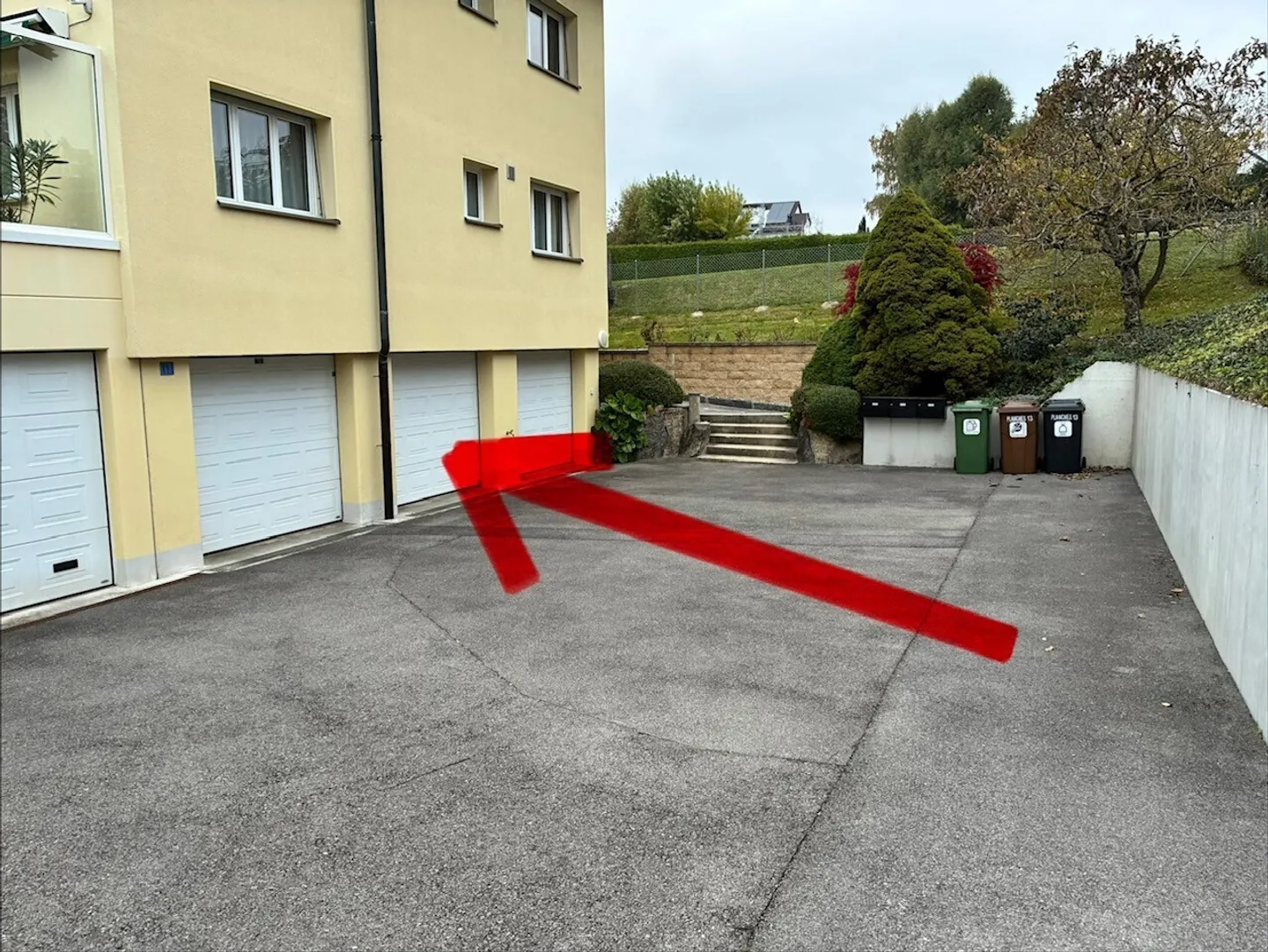 Garage / Box Nr. 4 zu vermieten in Epalinges. - Foto 1 von 2