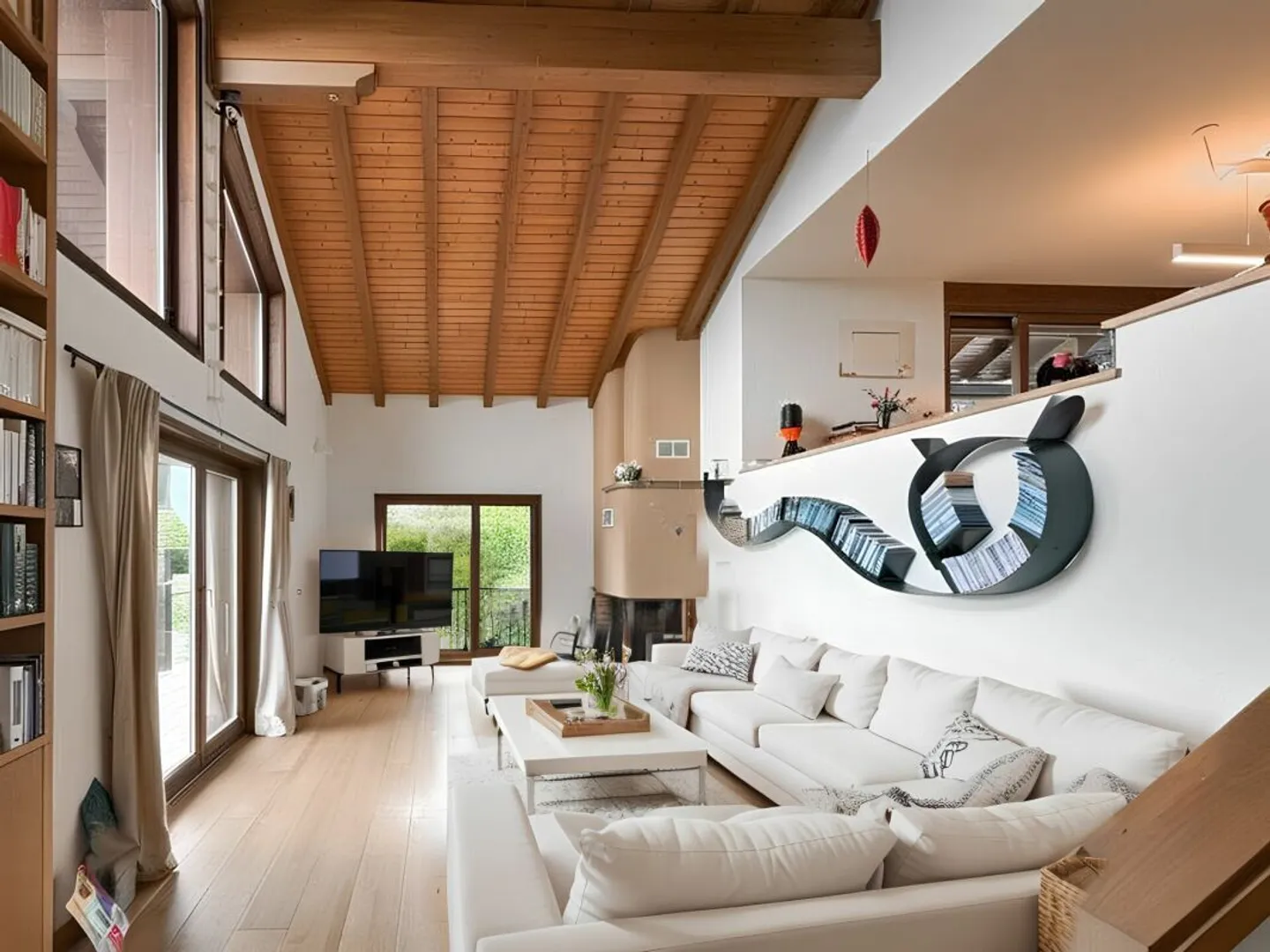 Casa di 5,5 stanze + uno studio con bella vista sulla pianura! - Foto 9 di 26
