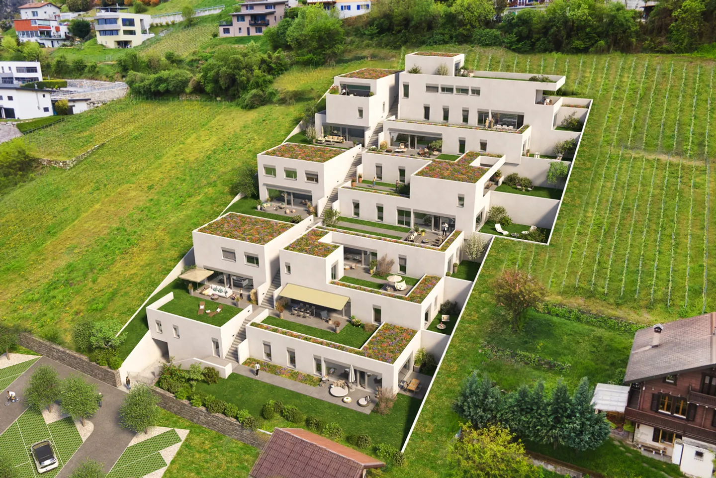 Appartements de luxe avec terrasse Résidence Maragnena - Lot 27 - Photo 21 sur 21