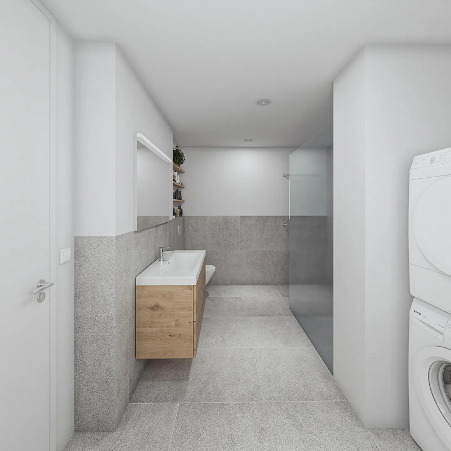 Appartamento giardino tranquillo di 2,5 stanze in standard di proprietà - Foto 2 di 3