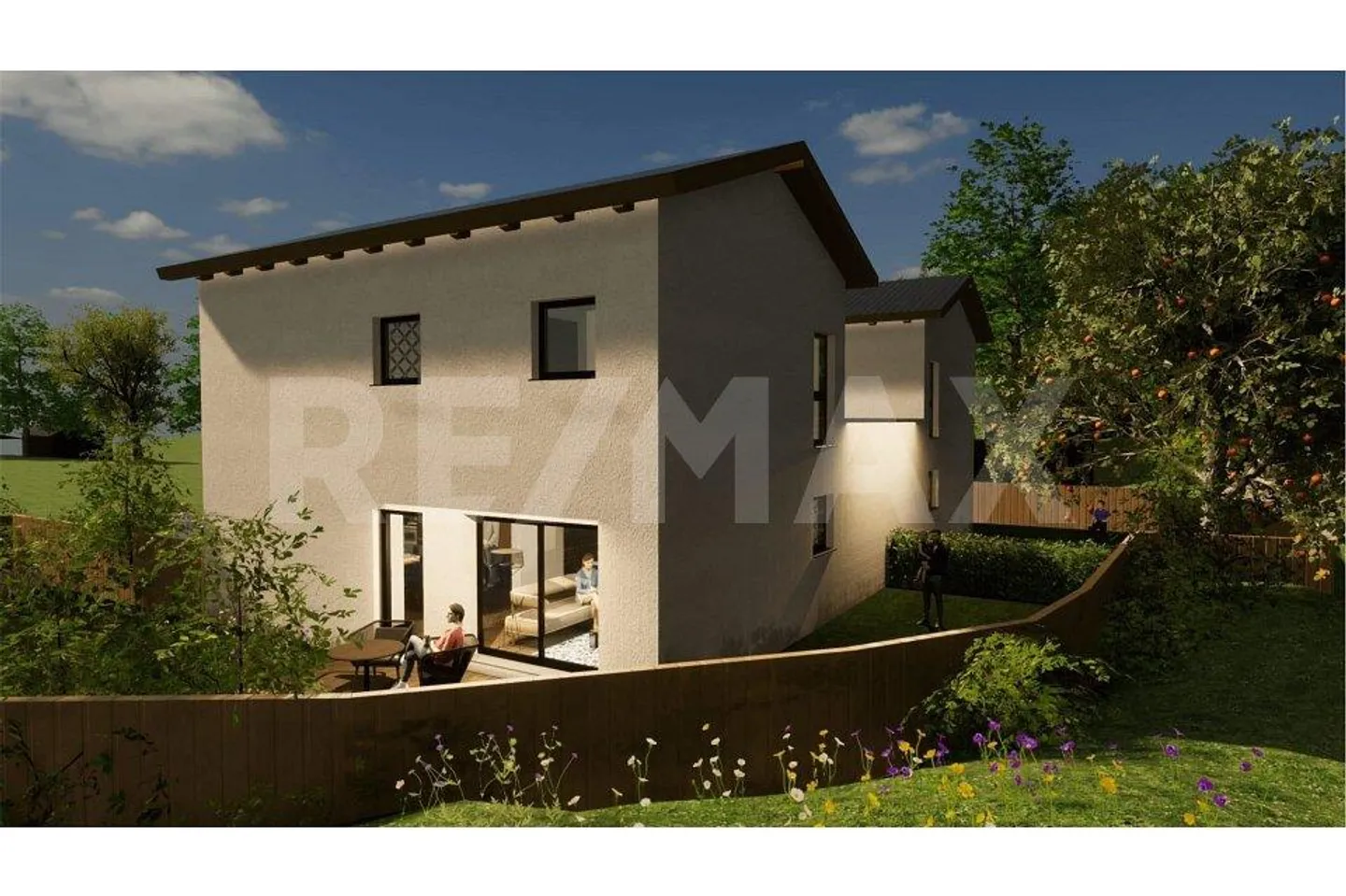 Doppelhäuser in Bio-Konstruktion in malerischer Umgebung - Foto 6 von 10