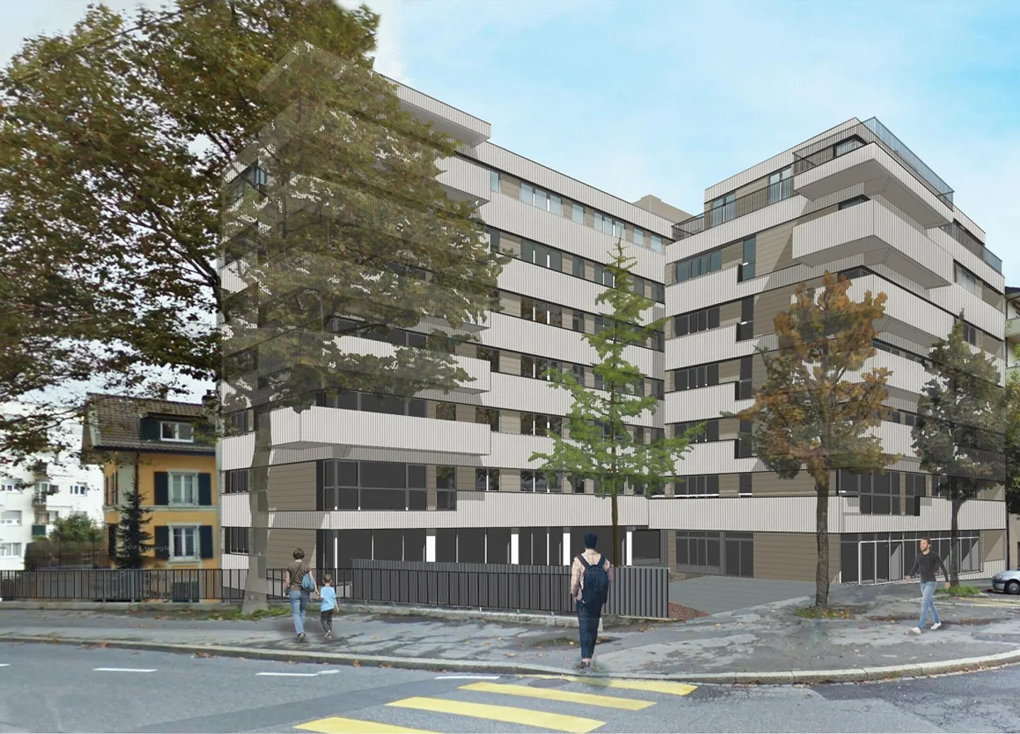 Wunderschöne neue Penthouse-Wohnung mit 3 Balkonen - Foto 3 von 3