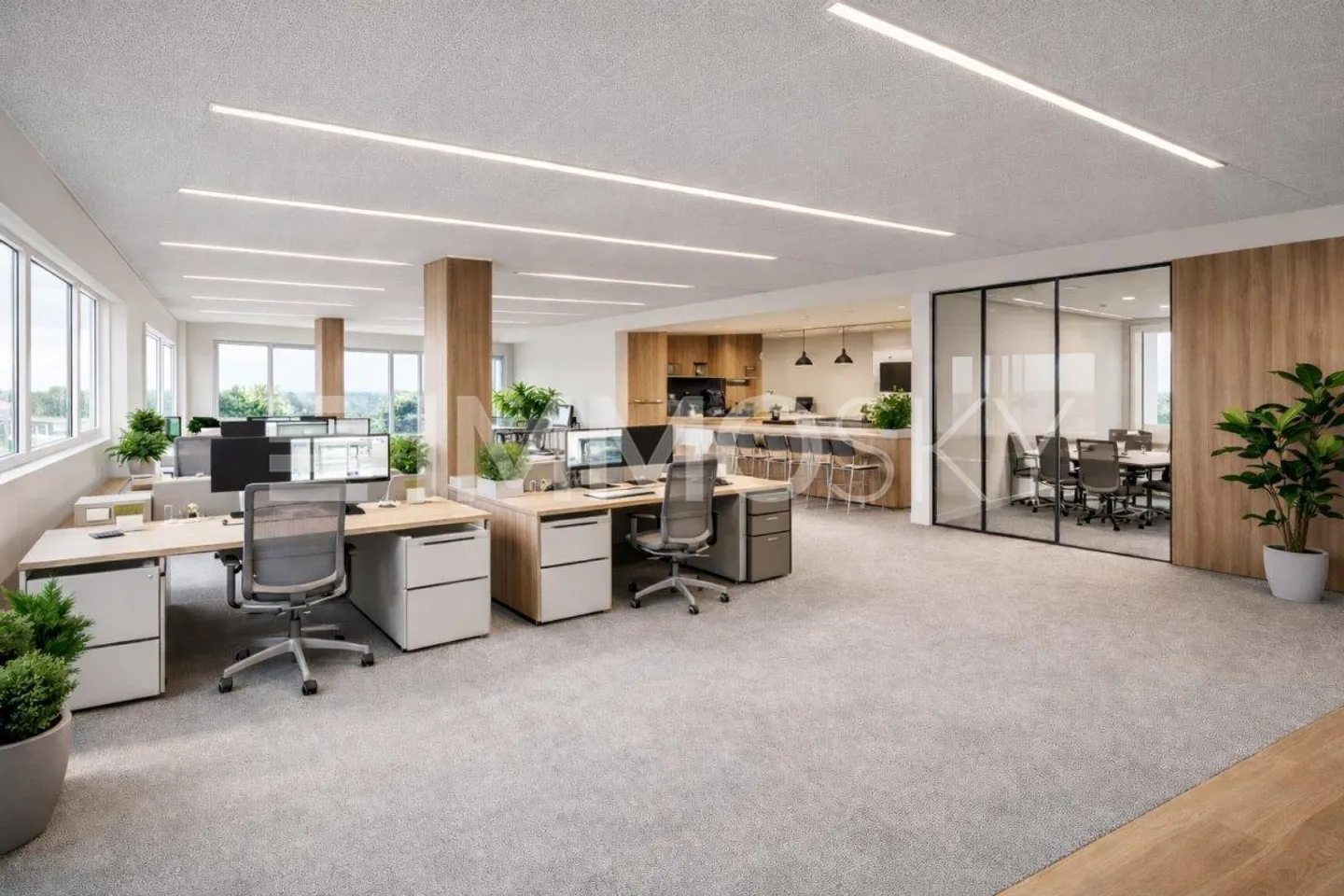 Spazio Ufficio Grezzo in Nuovo Edificio - Foto 1 di 5