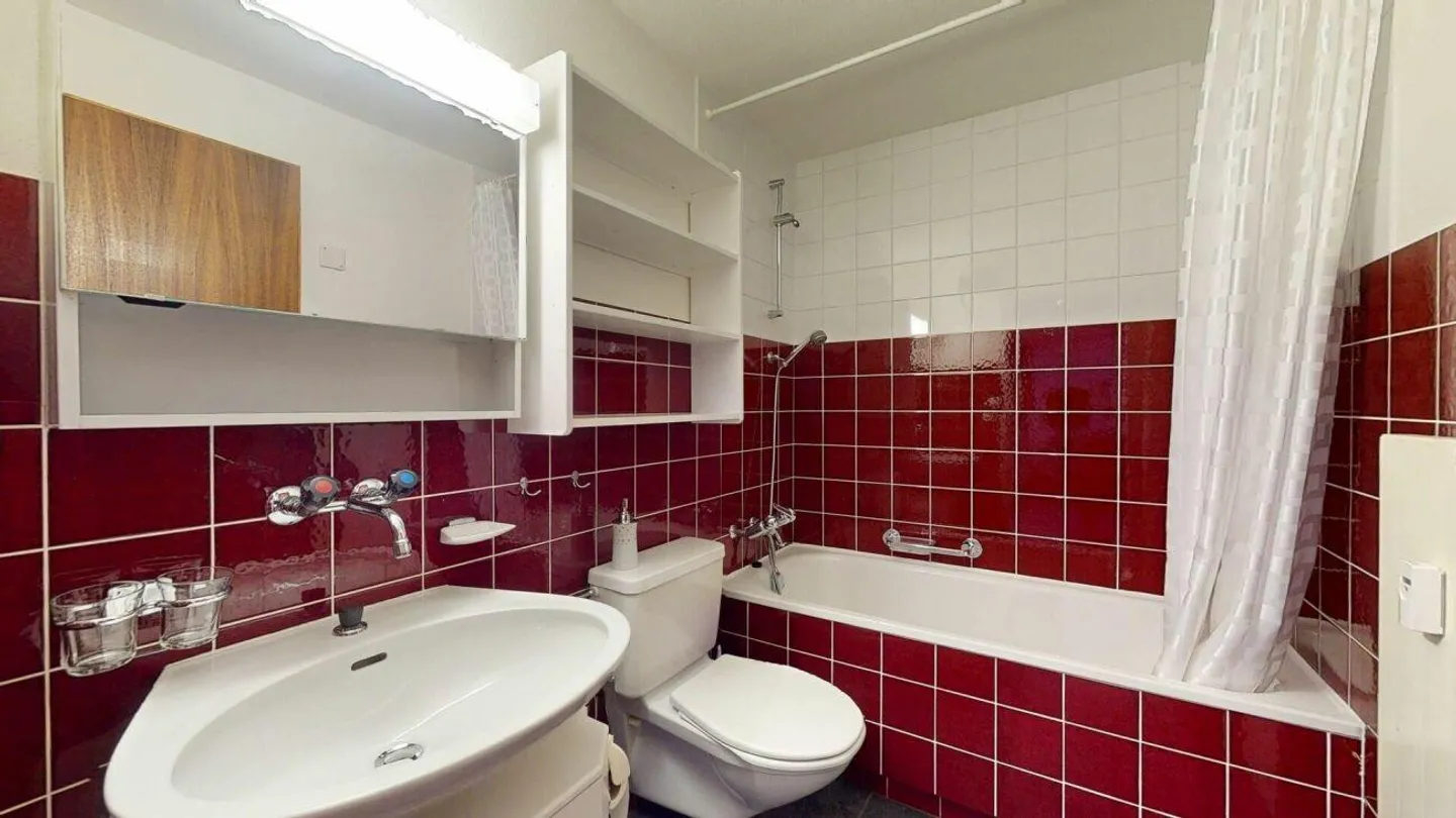 Helle 2-Zimmerwohnung in Savognin - Foto 7 von 11